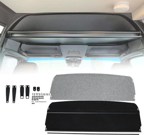 Aluminum van headliner shelf - aluminum,